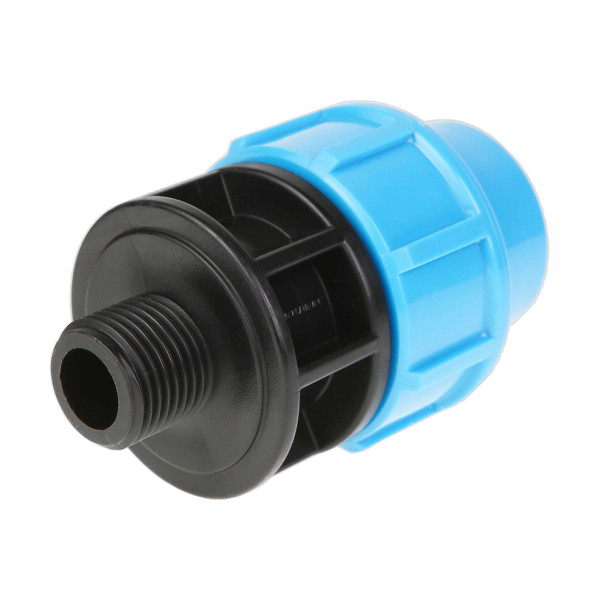 Соединение прямое 25*1/2"Н Джилекс (для п/э трубы, PP) (9121)