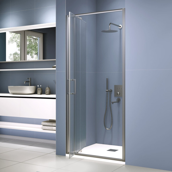 Душевая дверь RGW SV-05-2-Gr 800xx2000 стекло ребристое, профиль серый (703205208-1510)