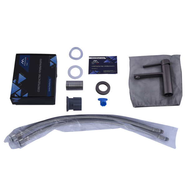 Смеситель для раковины Fashun оружейная сталь (A51134-17)