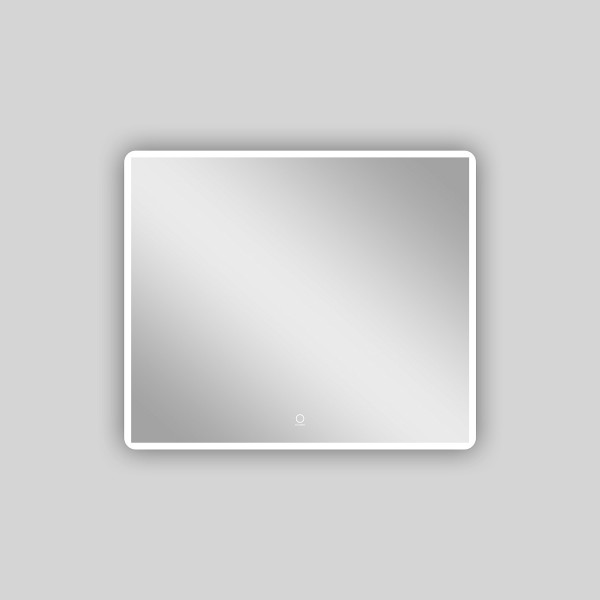 Зеркало Azario 800х680 сенсорный выключатель с функцией диммера (AZ-Z-061-1CS)