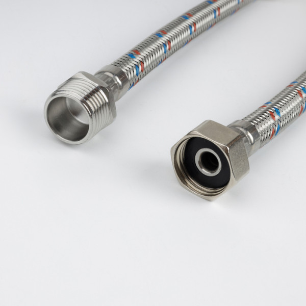 Подводка гибкая для воды ВН 1/2" 50 см оплётка из нерж. стали Iddis Optima Home (926BBS05ZP)