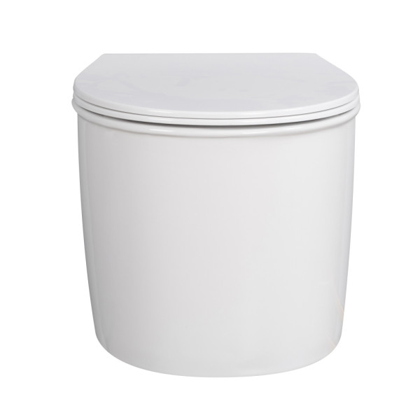 Унитаз подвесной Abber Bequem 520x380x330 белый (AC1127) Унитаз подвесной Abber Bequem 520x380x330 белый (AC1127)