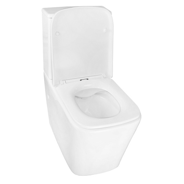 Унитаз напольный Rise безободковый с сиденьем микролифт (AZ-68D) Унитаз напольный Rise безободковый с сиденьем микролифт (AZ-68D)