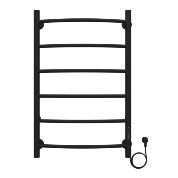 Полотенцесушитель электрический Azario Verona 500x800 черный Полотенцесушитель электрический Azario Verona 500x800 черный