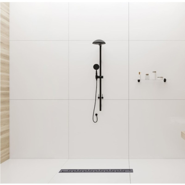 Душевой лоток Rea Greek pro 900 Black (REA-G8026)