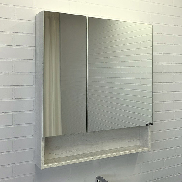 Пенал подвесной Comforty Никосия 700x800x135 белый (00-00001316)