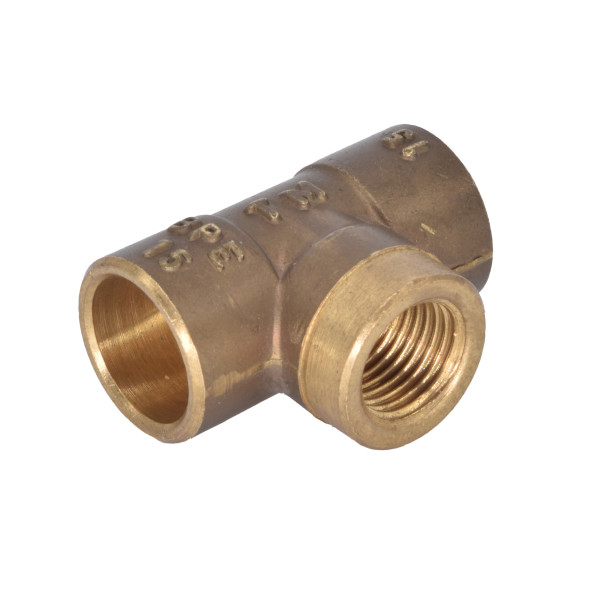 Тройник переходной 15*1/4"В*15 (пайка) Tiemme 6023G150215