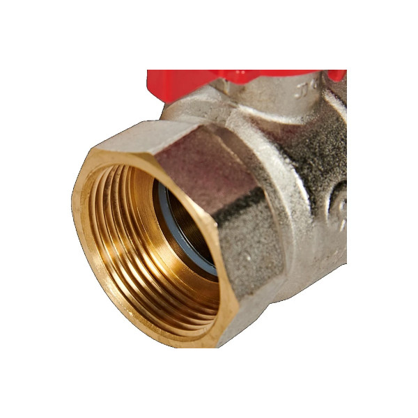 Кран 1 1/4" шаровый со сгоном Rommer (ГОСТ, красная бабочка) RBV-0005-2510232 Кран 1 1/4" шаровый со сгоном Rommer (ГОСТ, красная бабочка) RBV-0005-2510232