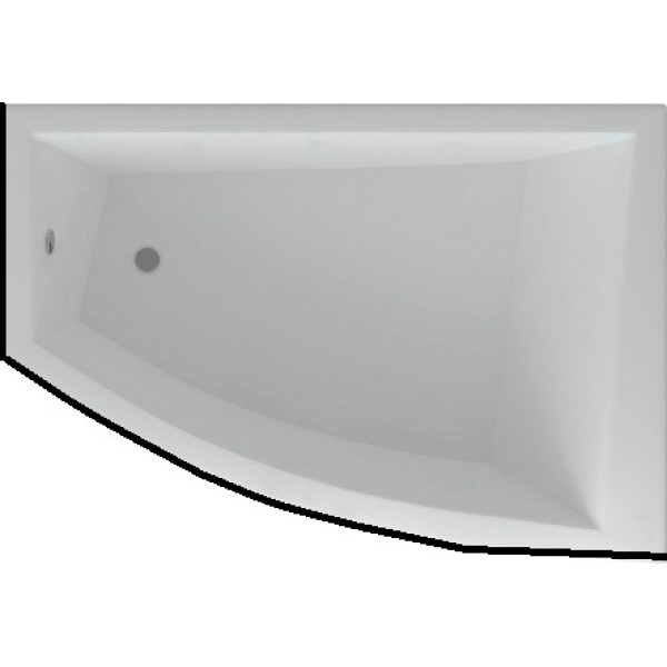 Карниз для асимметричной ванны Акватек Оракул 180 Г образный