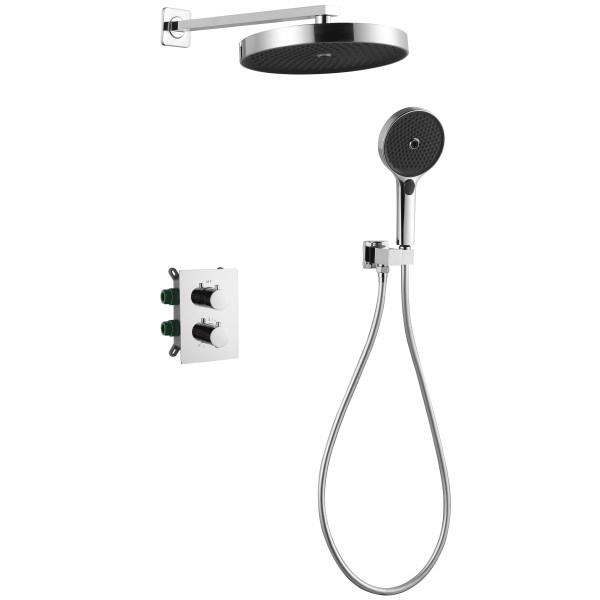 Душевая система Esko хром (6in1 TH)