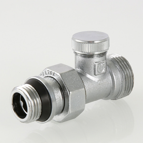 Клапан настроечный прямой 1/2"*3/4"(18) евроконус Valtec VT.020.NER (с уплотн. кольцом) (VT.020.NER.04)