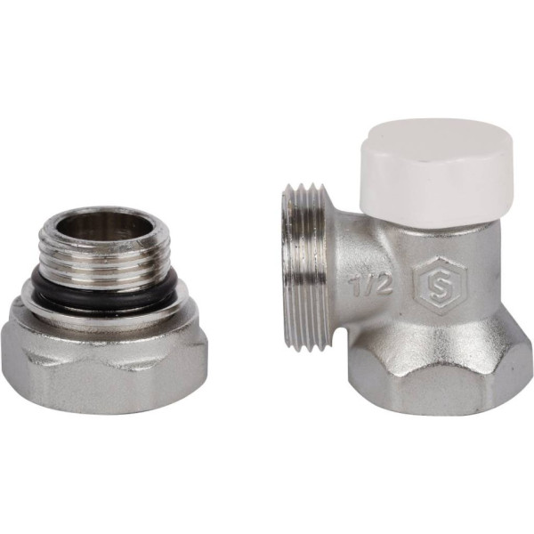 Клапан настроечный угловой 1/2" O-Ring Stout SVL-1156-100015 Клапан настроечный угловой 1/2" O-Ring Stout SVL-1156-100015