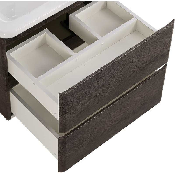 Тумба подвесная BelBagno Albano-CER 50 Rovere Nature Grigio (ALBANO-CER-500-2C-SO-RNG)