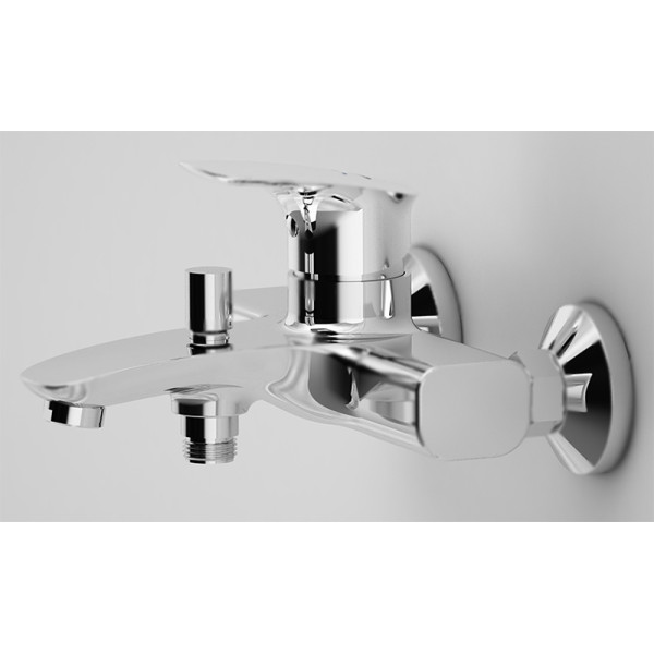 Смеситель для ванны и душа AM.PM Spirit V2.1 хром (F71A10000) Смеситель для ванны и душа AM.PM Spirit V2.1 хром (F71A10000)