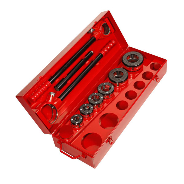 Клупп ручной для нарезки резьбы Virax BSPT R 1/2-2" (136280)