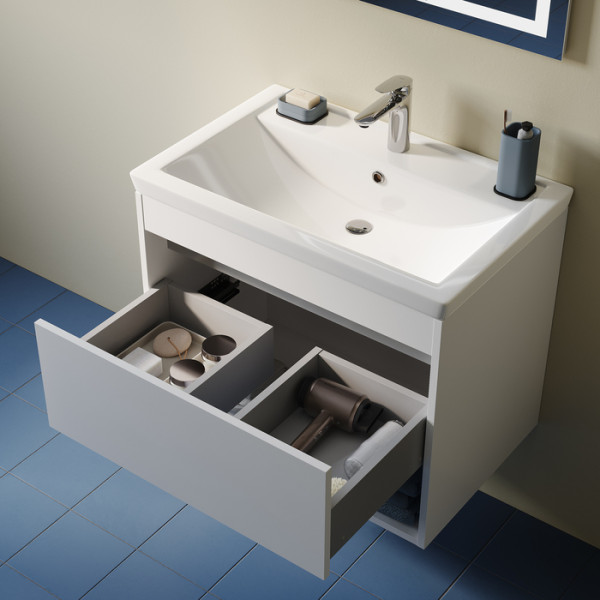 Тумба подвесная Iddis Zodiac X 70x46,5x54,9 белый (ZDX70WNi95)