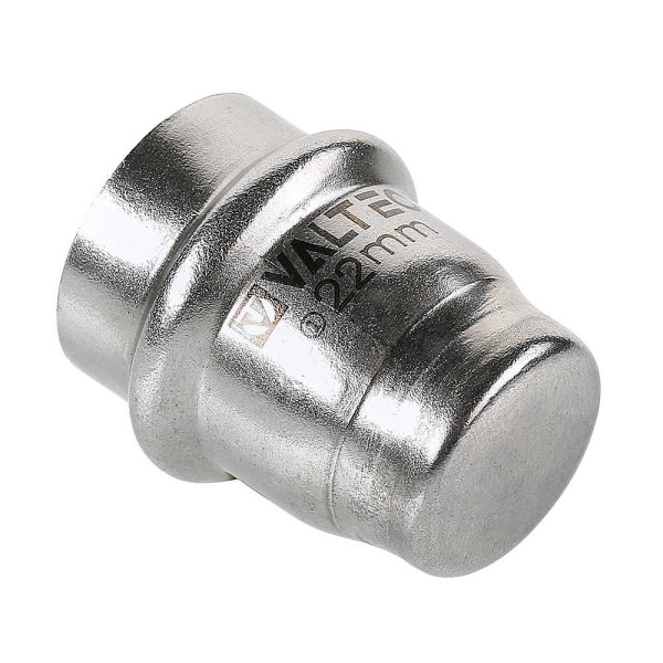 Заглушка Valtec 22 (нерж.ст., пресс) (VTi.961.I.000022) Заглушка Valtec 22 (нерж.ст., пресс) (VTi.961.I.000022)