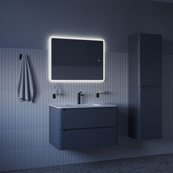 Зеркало с подсветкой 3 в 1 два навеса 80/60 см Uniq Iddis (UNI8060i98)