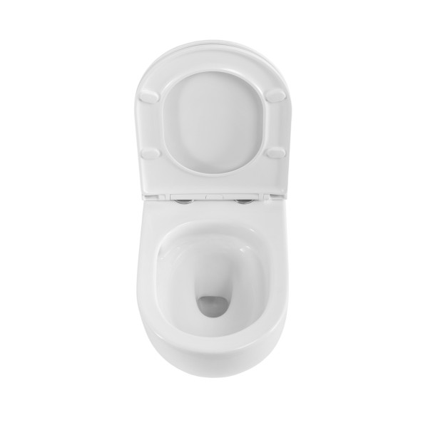 Унитаз подвесной BelBagno Этна безободковый с сиденьем soft close белый (BB008CH-TOR/SC) Унитаз подвесной BelBagno Этна безободковый с сиденьем soft close белый (BB008CH-TOR/SC)