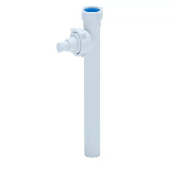 Вставка для подключения бытовой техники 1 1/2"*40 АНИ с 1-м отводом (удлиненный) АНИ пласт (M150)