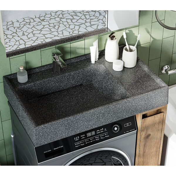 Раковина накладная Aquaton Рейн 80 графит (1A72113KRW210) Раковина накладная Aquaton Рейн 80 графит (1A72113KRW210)