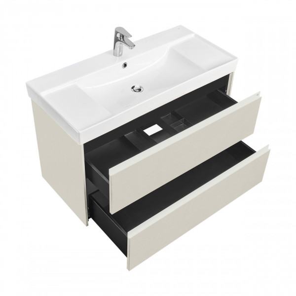 Тумба подвесная Roca Ona Ivory 985x450x565 слоновая кость (Z.RU93.0.835.6)