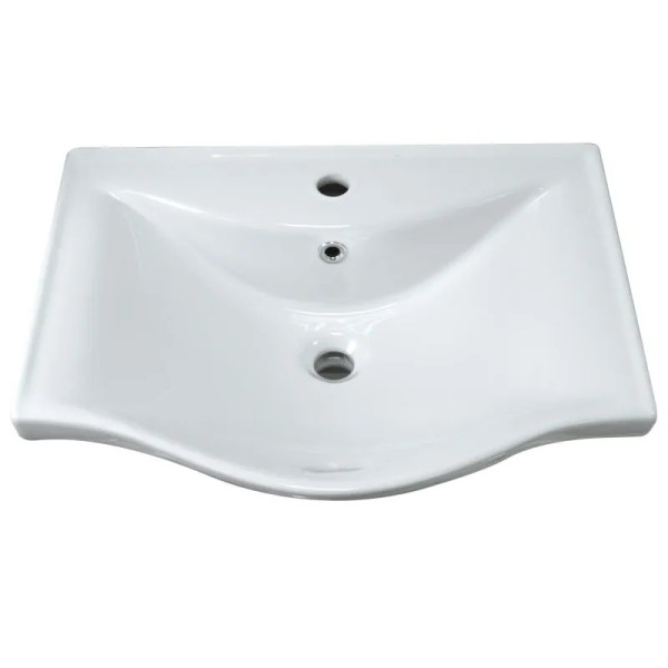 Раковина мебельная Lapino 55x45x17,5 белая (7055)