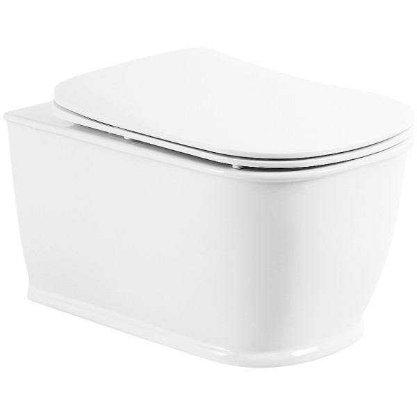 Унитаз подвесной BelBagno Prado безободковый (BB10150CH/BB10150SC)