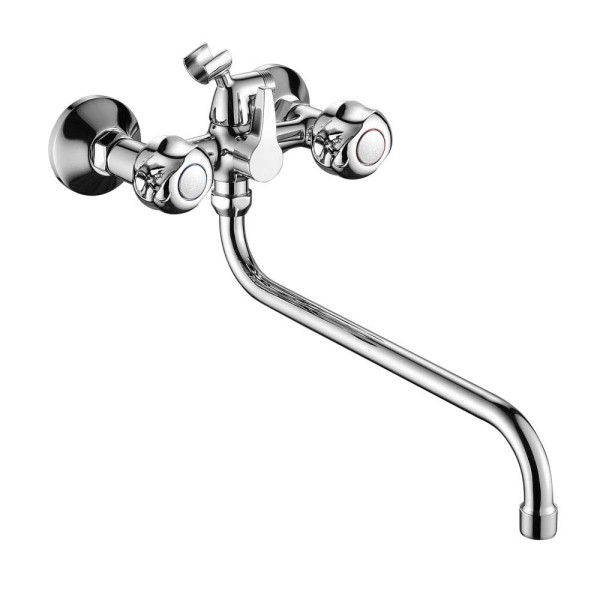 Смеситель для ванны и душа Fashun с душевым комплектом хром (A2226-2) Смеситель для ванны и душа Fashun с душевым комплектом хром (A2226-2)