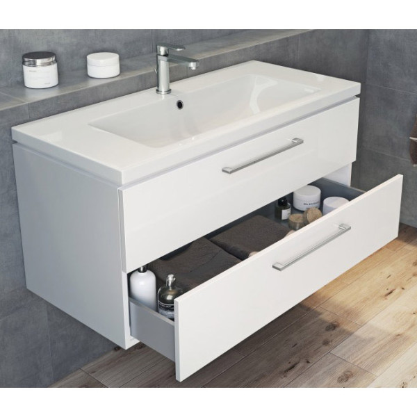 Тумба подвесная Cersanit Lara белый (SB-SZ-LARA-CO80/Wh)