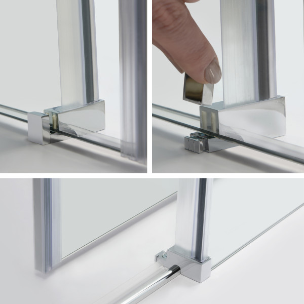 Душевой уголок WasserKraft Vils 120*90*200 стекло прозрачное, профиль хром (56R07) Душевой уголок WasserKraft Vils 120*90*200 стекло прозрачное, профиль хром (56R07)