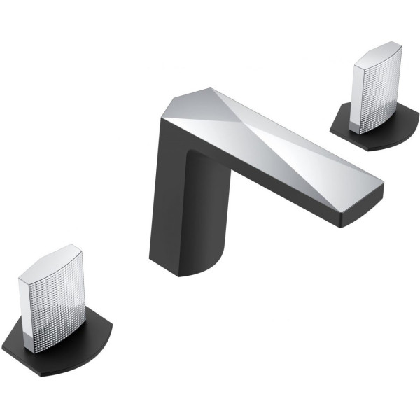 Смеситель для раковины Boheme Venturo Черный (150-BCR-TOUCH)