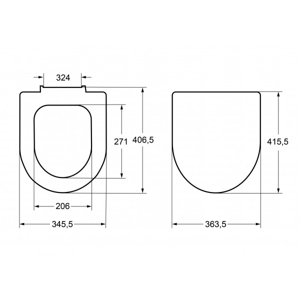 Сиденье для унитаза Roca Meridian 36,2x42 с микролифтом белое (7.8012.A.C00.B)