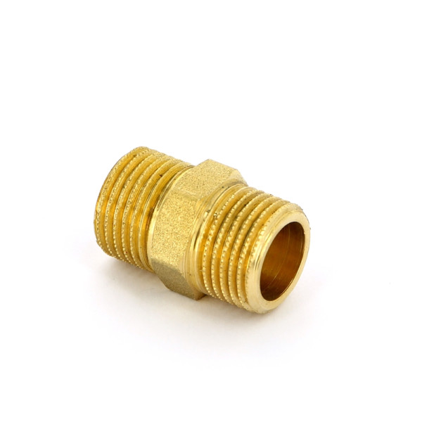 Ниппель 1/2" удлиненный Uni-Fitt (латунь) 601G2200
