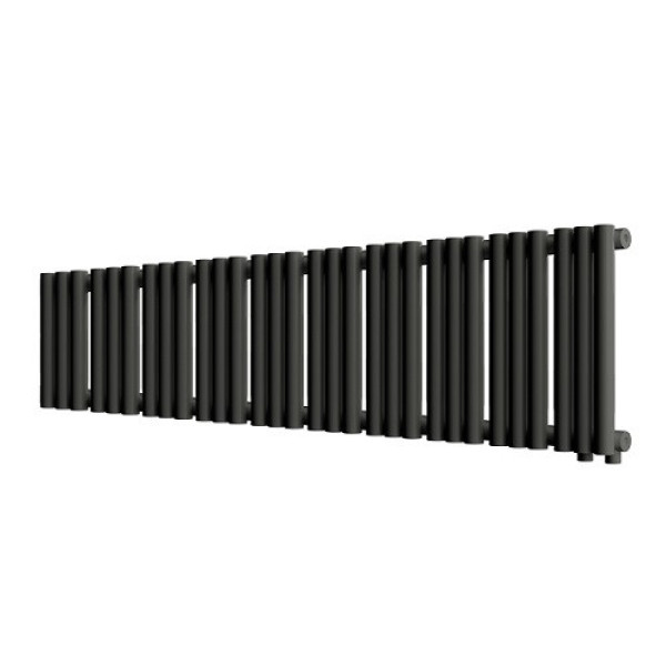 Радиатор стальной Empatiko нижнее правое подключение, угольный черный (Takt R1-1192-200 Coal Black)