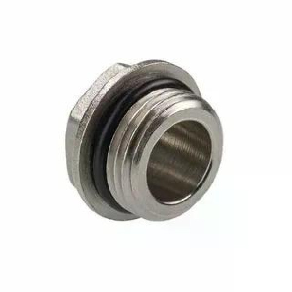 Заглушка 1/4"Н Valtec (никель, с уплотнением) (VTr.583.NR.0002)
