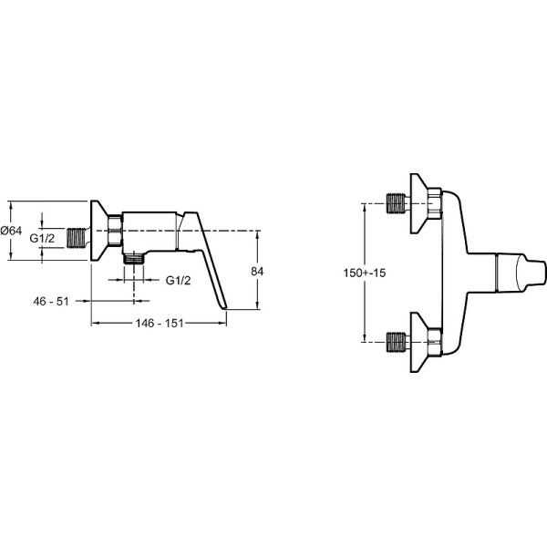 Смеситель для душа Jacob Delafon Aime черный (E29870-BL) Смеситель для душа Jacob Delafon Aime черный (E29870-BL)