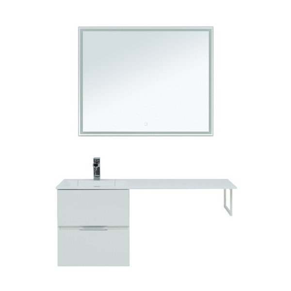 Тумба подвесная Aquanet Алвита 48 480х480х528 2 ящика, белая (243660) Тумба подвесная Aquanet Алвита 48 480х480х528 2 ящика, белая (243660)