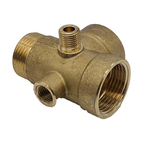 Соединение пятиходовое 1" (72 мм.) Tiemme (латунь) (1500128 / 1510G057206)