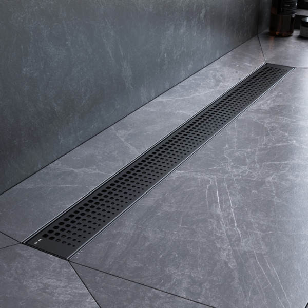 Душевой лоток AM.PM MasterFlow линейный универс затвор Cut Gradient 80 см черн мат (W01SC-P11-080-01BM)