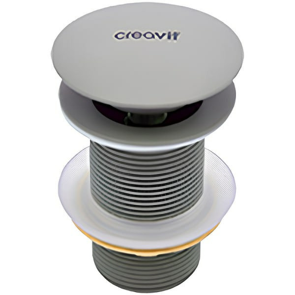 Донный клапан Creavit серый (SF030.CGR)