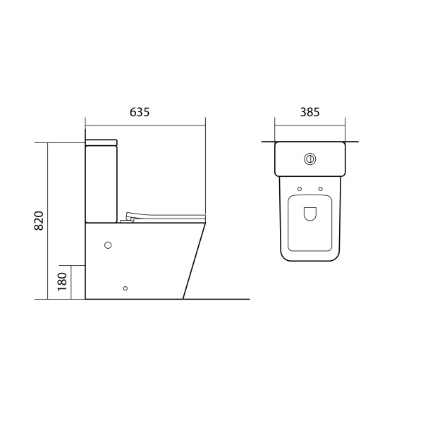 Унитаз-компакт Aquatek Либра NEW с сиденьем микролифт (AQ1263N-00)