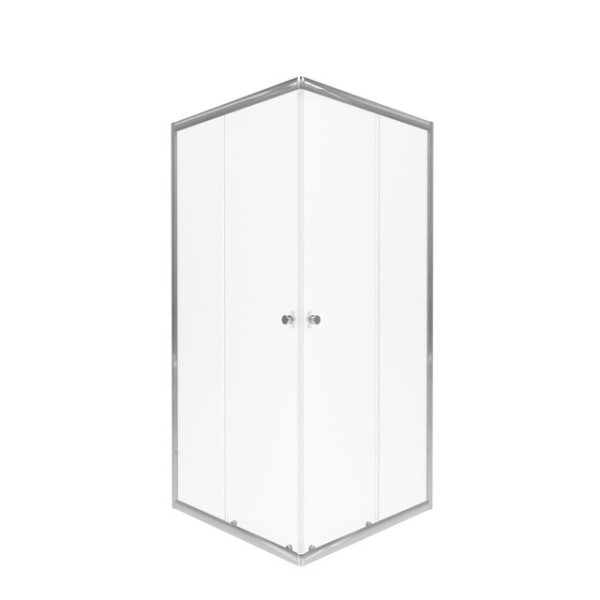 Душевой уголок Triton Вента 80x80 стекло прозрачное, профиль хром (DK393)