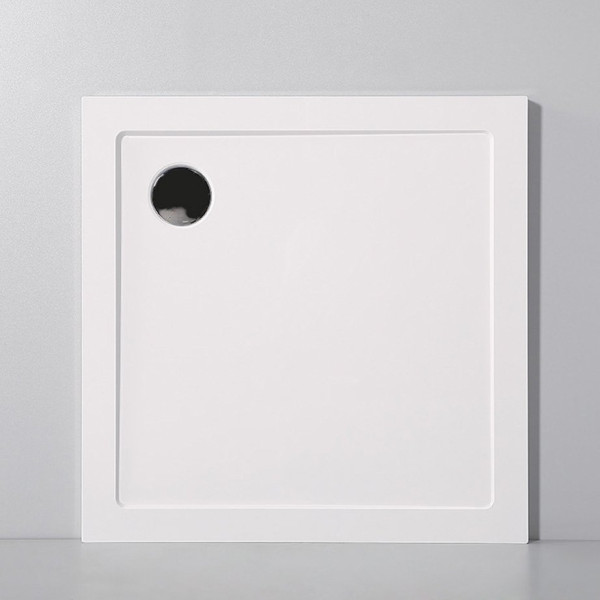 Душевой поддон Cezares стеклопластик 80x80x14 белый (TRAY-SMC-A-80-550-150-W)