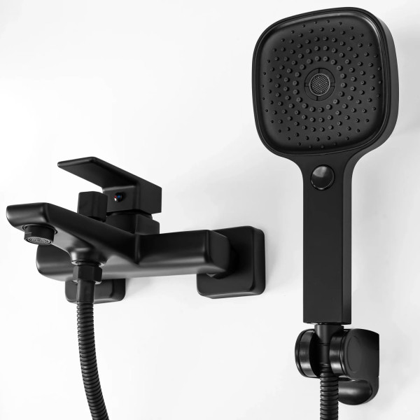 Смеситель для ванны и душа REA Orix Black mat (REA-B5133) Смеситель для ванны и душа REA Orix Black mat (REA-B5133)