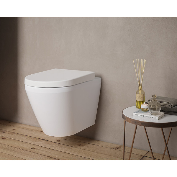 Унитаз подвесной Vitra Integra Round 54 см, безободковый (7041B003-0075) Унитаз подвесной Vitra Integra Round 54 см, безободковый (7041B003-0075)