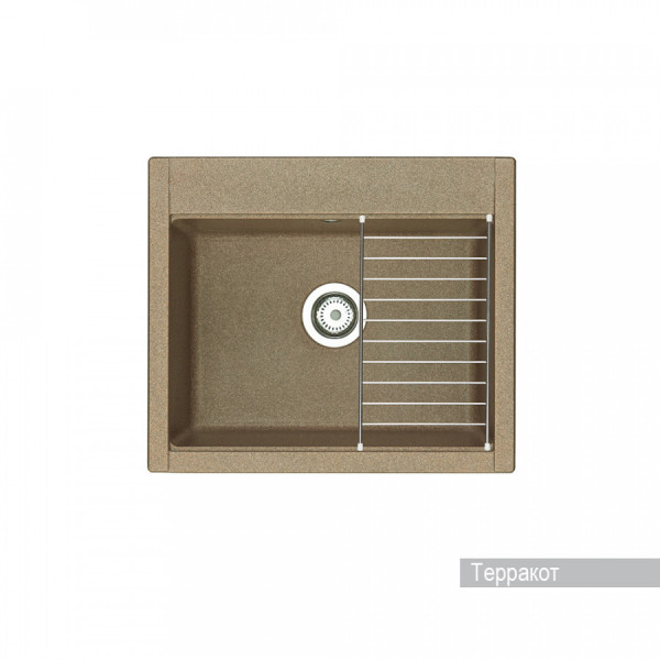 Мойка для кухни врезная Aquaton Делия 60 517x602x218 терракот (1.A715.2.32L.D27.0) Мойка для кухни врезная Aquaton Делия 60 517x602x218 терракот (1.A715.2.32L.D27.0)