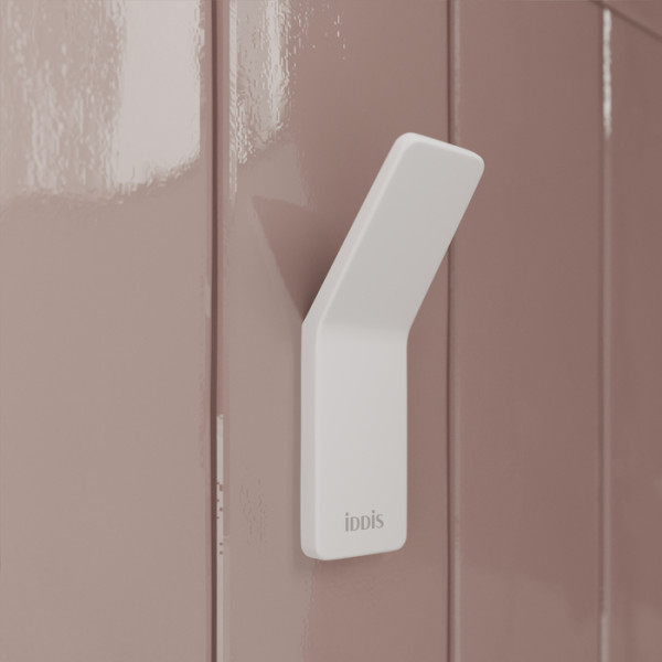 Крючок одинарный сплав металлов Slide белый матовый Iddis (SLIWT10i41) Крючок одинарный сплав металлов Slide белый матовый Iddis (SLIWT10i41)