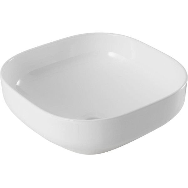 Раковина накладная Aquanet ELEGANT-1 38х38х15 белая (326058)