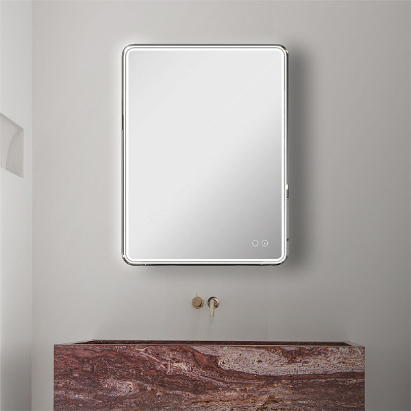 Зеркало-шкаф Azario 60x80 с подсветкой+подогрев Air 1П (CS00084317) Зеркало-шкаф Azario 60x80 с подсветкой+подогрев Air 1П (CS00084317)
